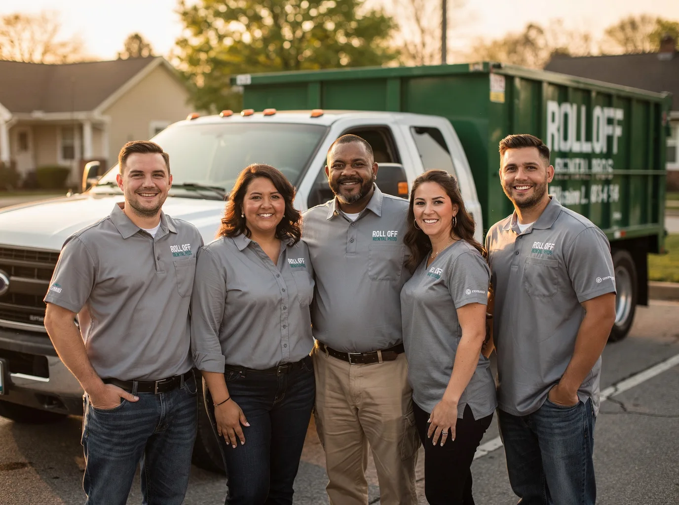 Roll Off Dumpster Rental company in Leonidas, MI